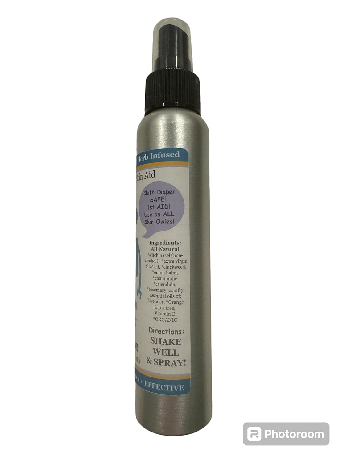 Balm Baby Spray That Bottom - Diaper Rash Cream Spray – No Touch - No Rub - Travel Friendly Skin Aid To Cleanse, Moisturize, Soothe, Prevent and Heal – 4oz All Natural, Vegan, Herbal Diaper Care image 2 of 8 B00VB4NOKM