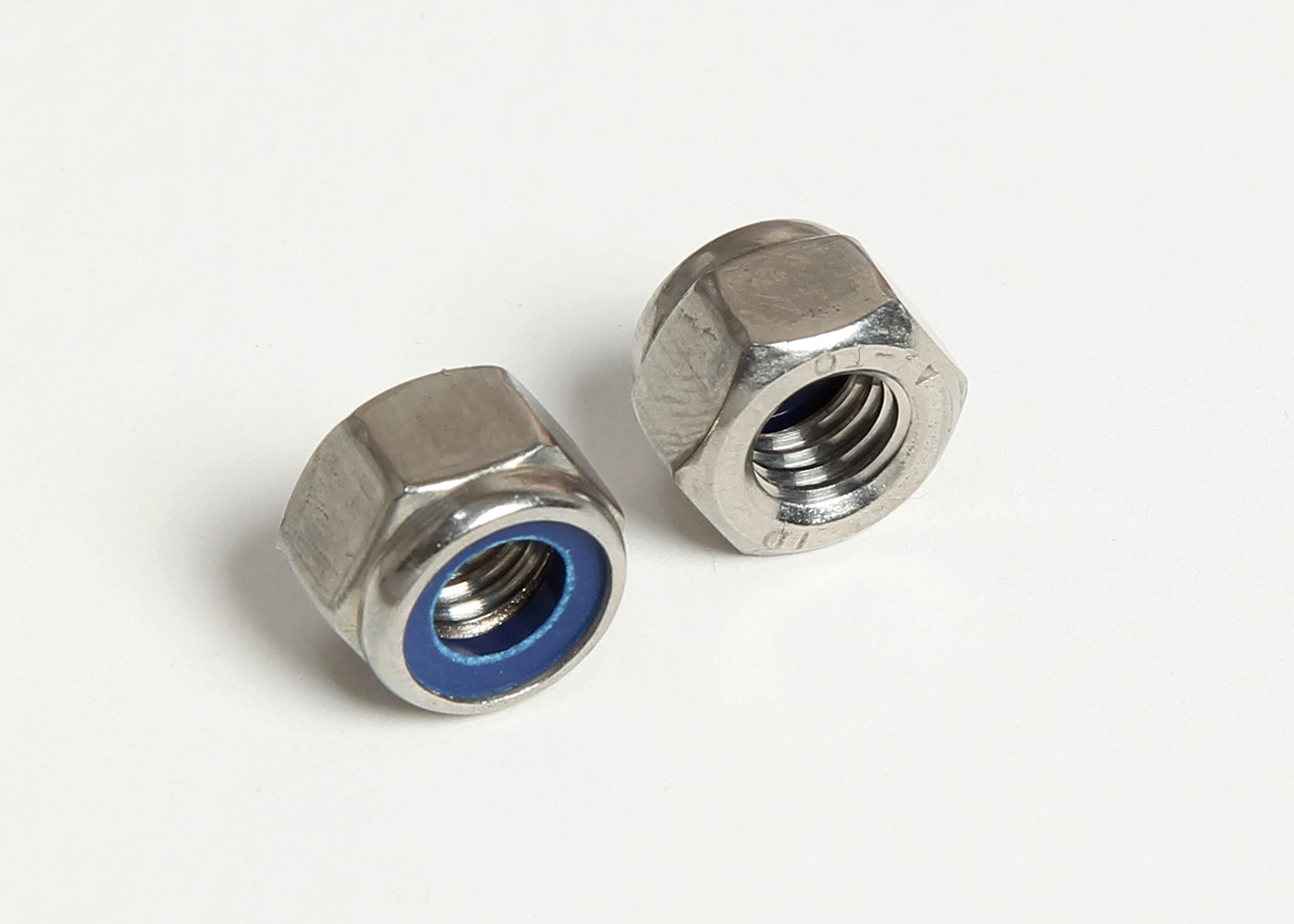 Filettatura Metrica Dadi Autobloccanti NYLOC In Acciaio Inox A2 - Set Misure Metriche M2,5 Fino A M20, DIN 985 Rivetti Filettati M6 - Foto 3