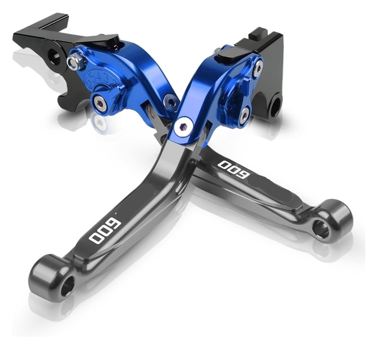 OIAJDSAD Motorcycle Clutch Levers for FZR 600 FZR600 1994 1995 1996 1997 1998 1999 Motorcycle Adjustable Folding Extendable Brake Clutch Levers Modification Parts