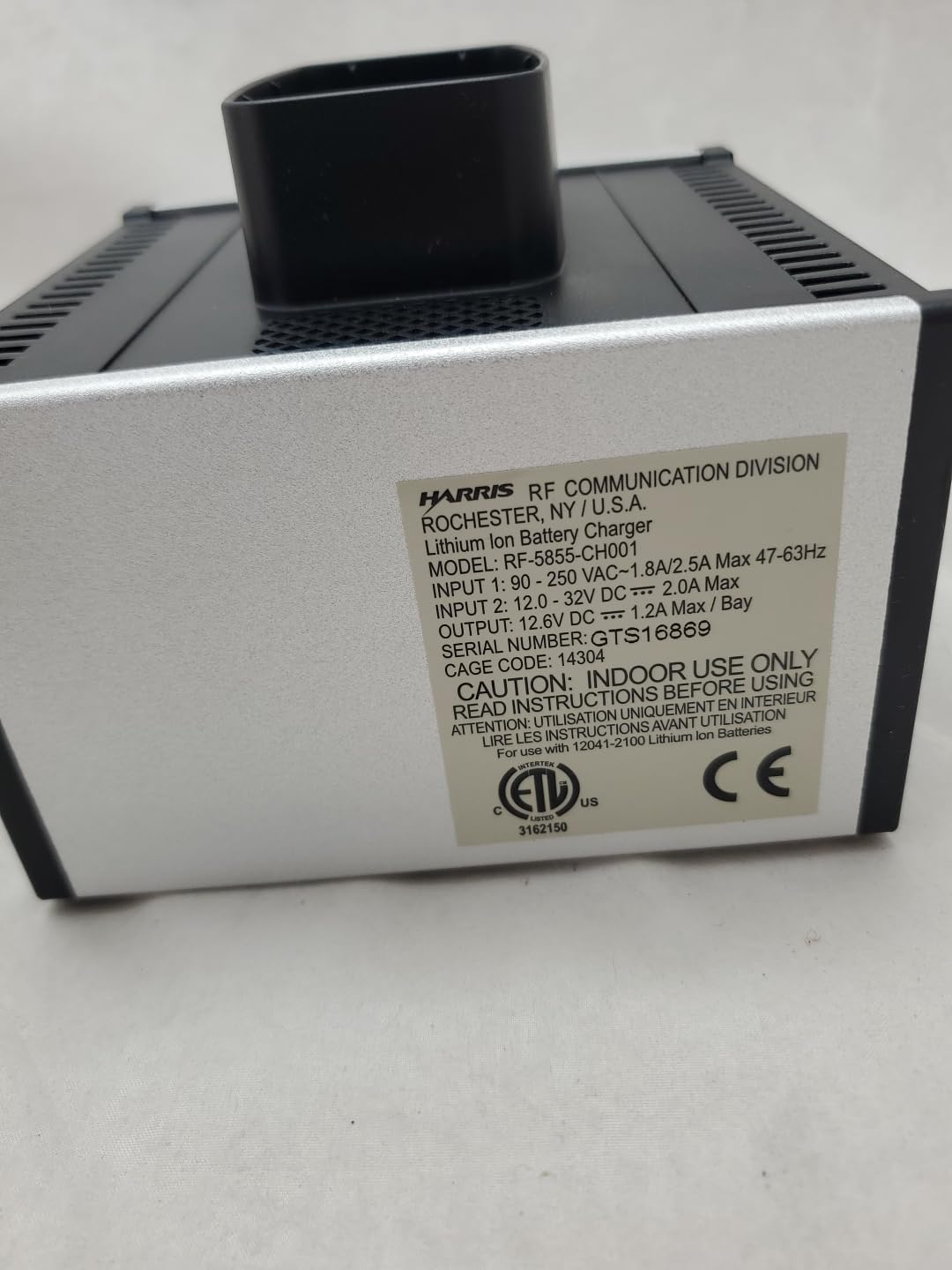 Generic Harris rf-5855-ch001 battery charger