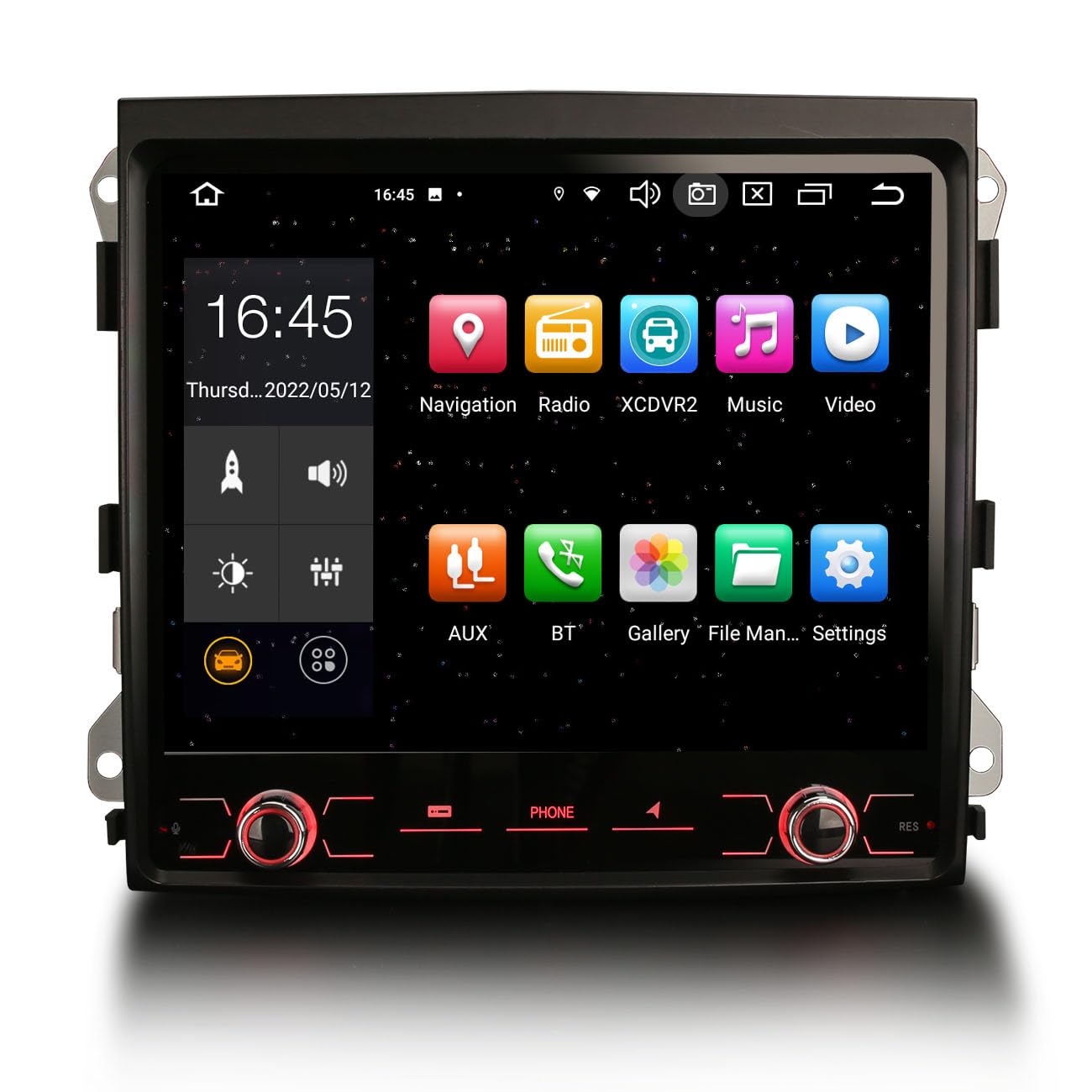 Android 14.0 8 Núcleos 4GB+64GB Dab+ Radio Coche Estéreo para Porsche Cayenne 2010-2017 Navegador GPS Soporte CarPlay Android Auto WiFi 4G USB Bluetooth 5.0 RDS Am/FM 8,4 Pulgadas IPS Pantalla táctil