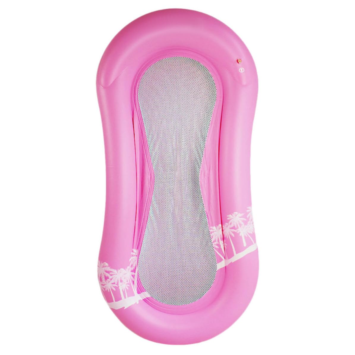 Aufblasbarer Schwimmring für Erwachsene, Rosa, PVC