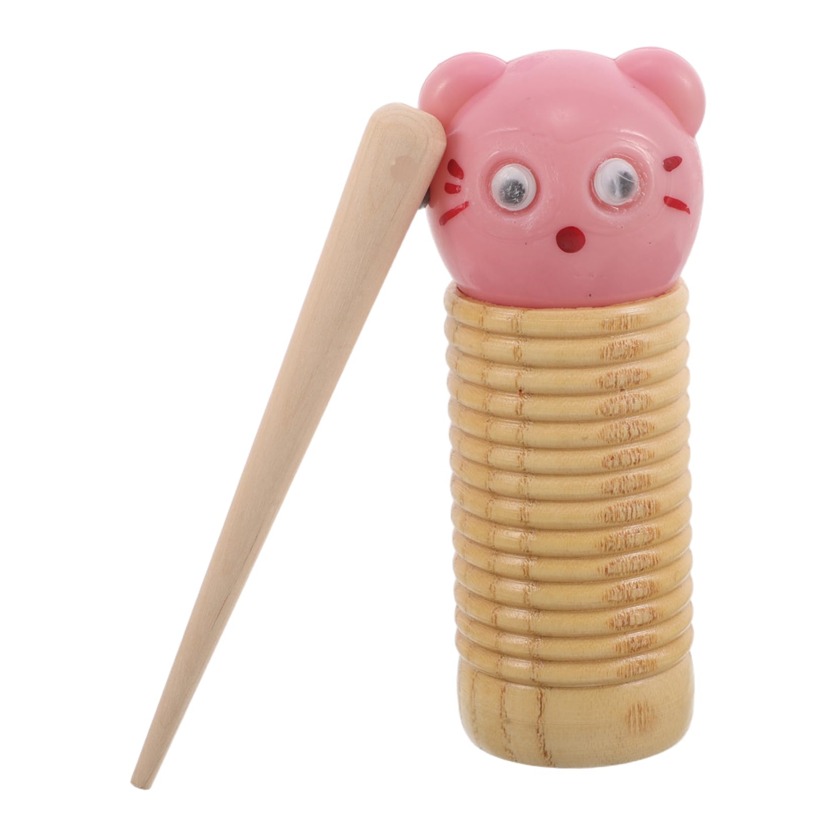 1Set Wooden Guiro Instrument for Easy to Use Percussion for Early Childhood Music Education Safe Durable Musical Tool for Home Classroom