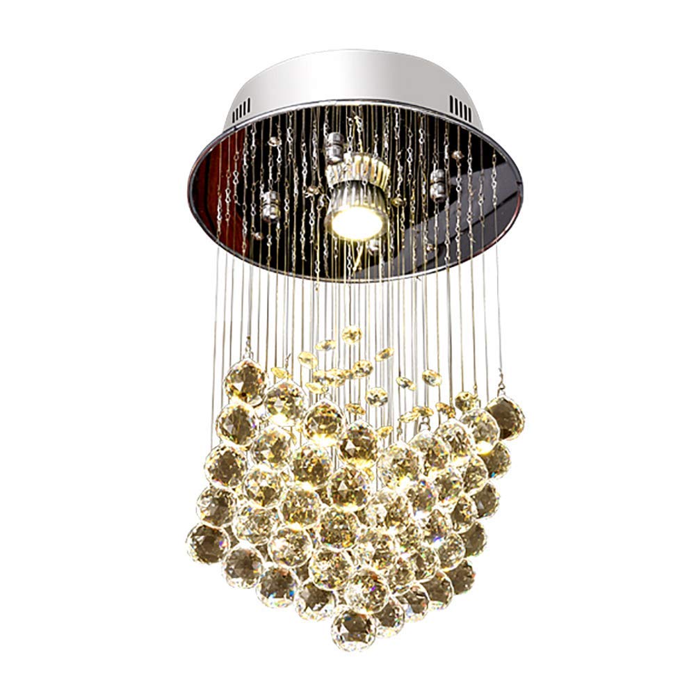 Mini lumière en cristal goutte de pluie pour créer une atmosphère douce de salon