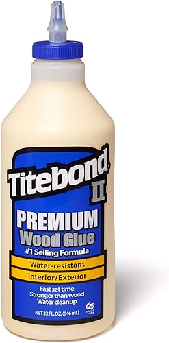 Franklin International 5005 Titebond II Premium - Pegamento para madera, botella de 32 onzas