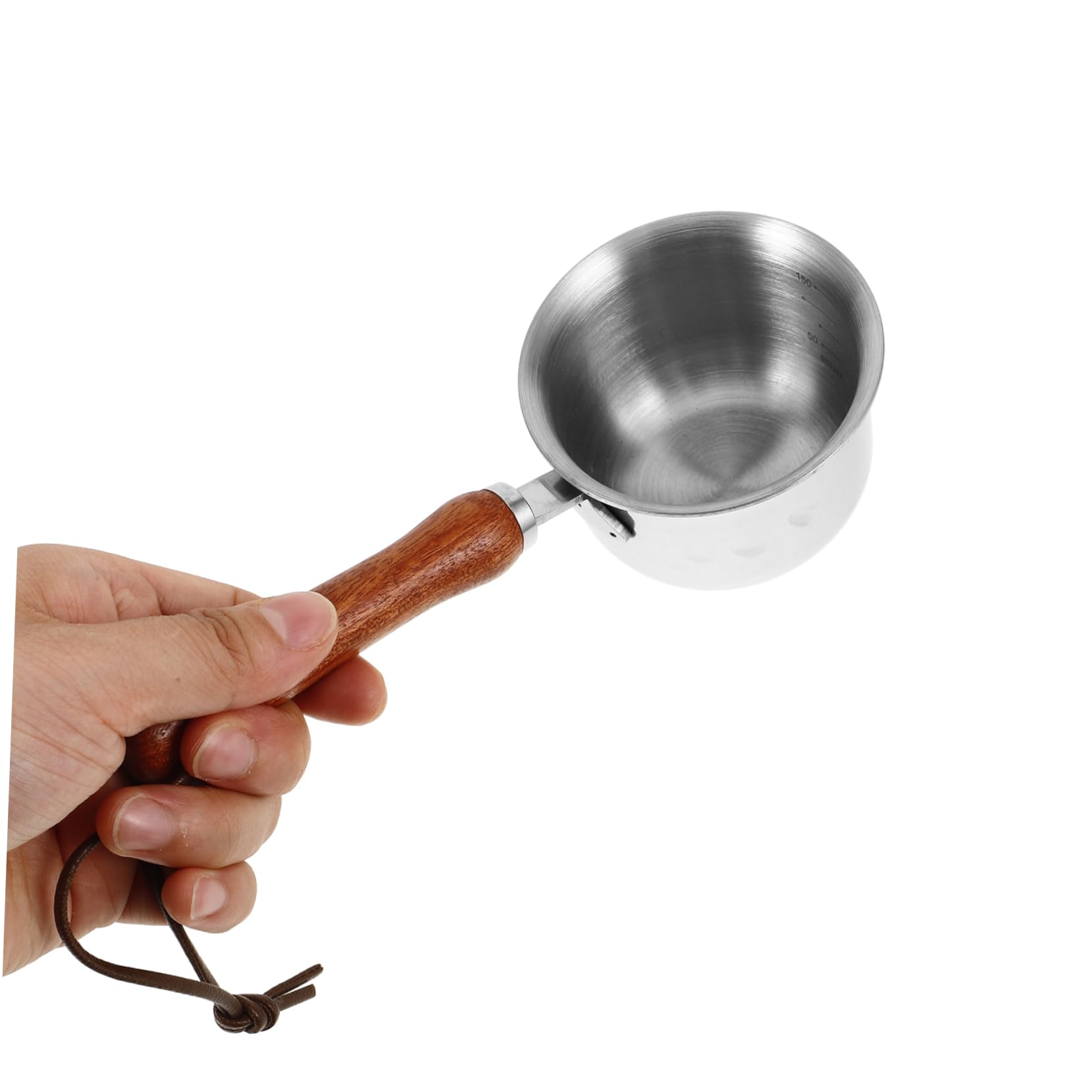 Jarra Medidora de Leche Inoxidable Cremera Pequeña Asa para Café Espresso y Latte Versátil para Salsa y Líquidos Cocina y Bar