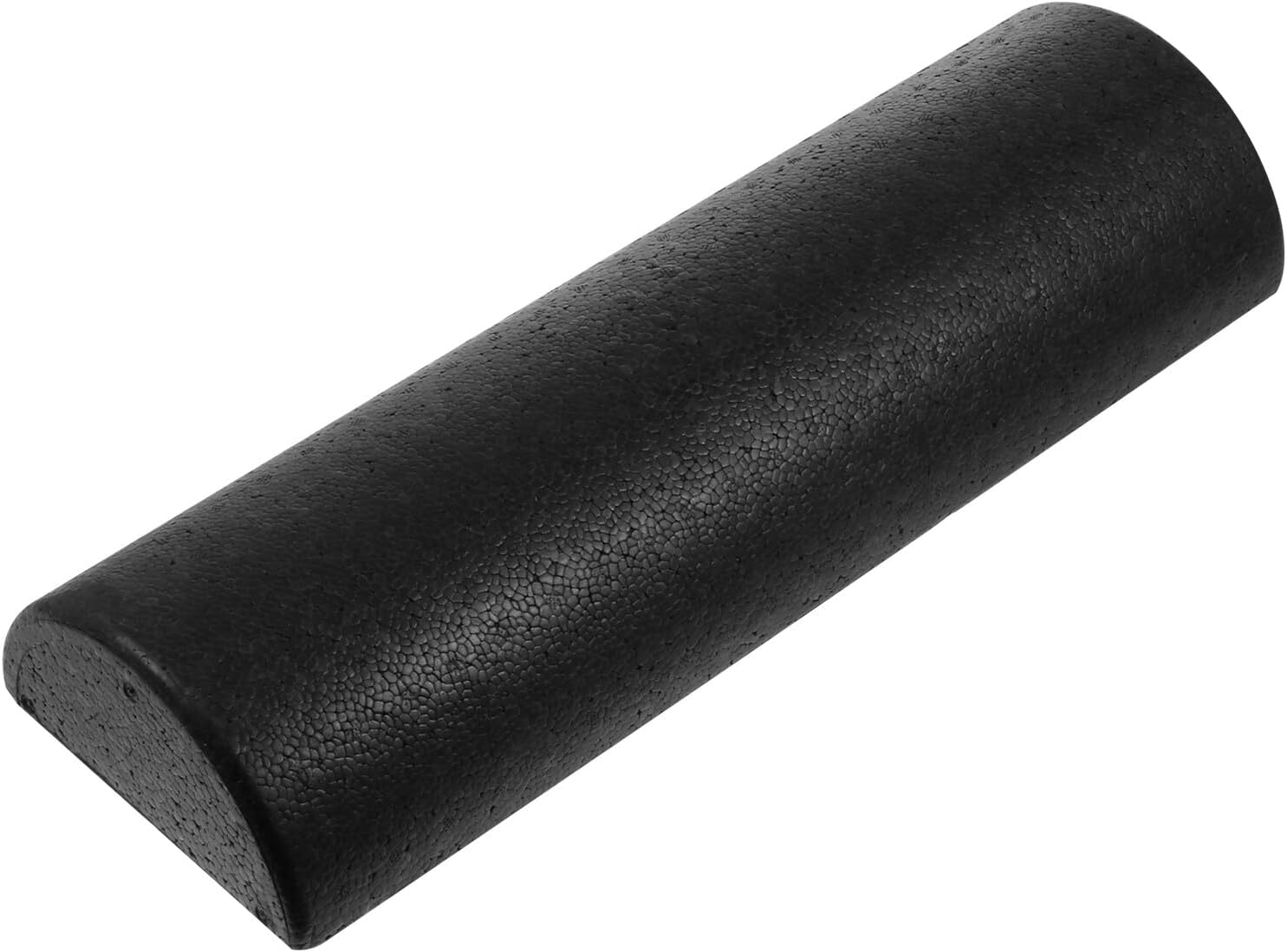 Cabilock High-Density Yoga Roller Black for Muscle and Massage Lightweight Foam Roller for Back Arm and Full Body Stretching and Strengthening Exercises