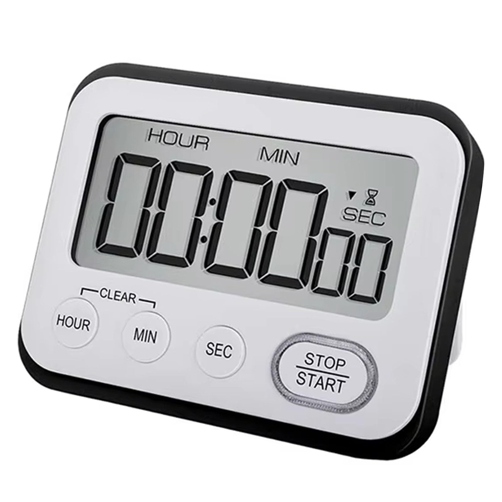 Count Up/Down Timer Table Timer for Kitchen Digital Stopwatch LCD Display Cooking Large Screen Stopwatch