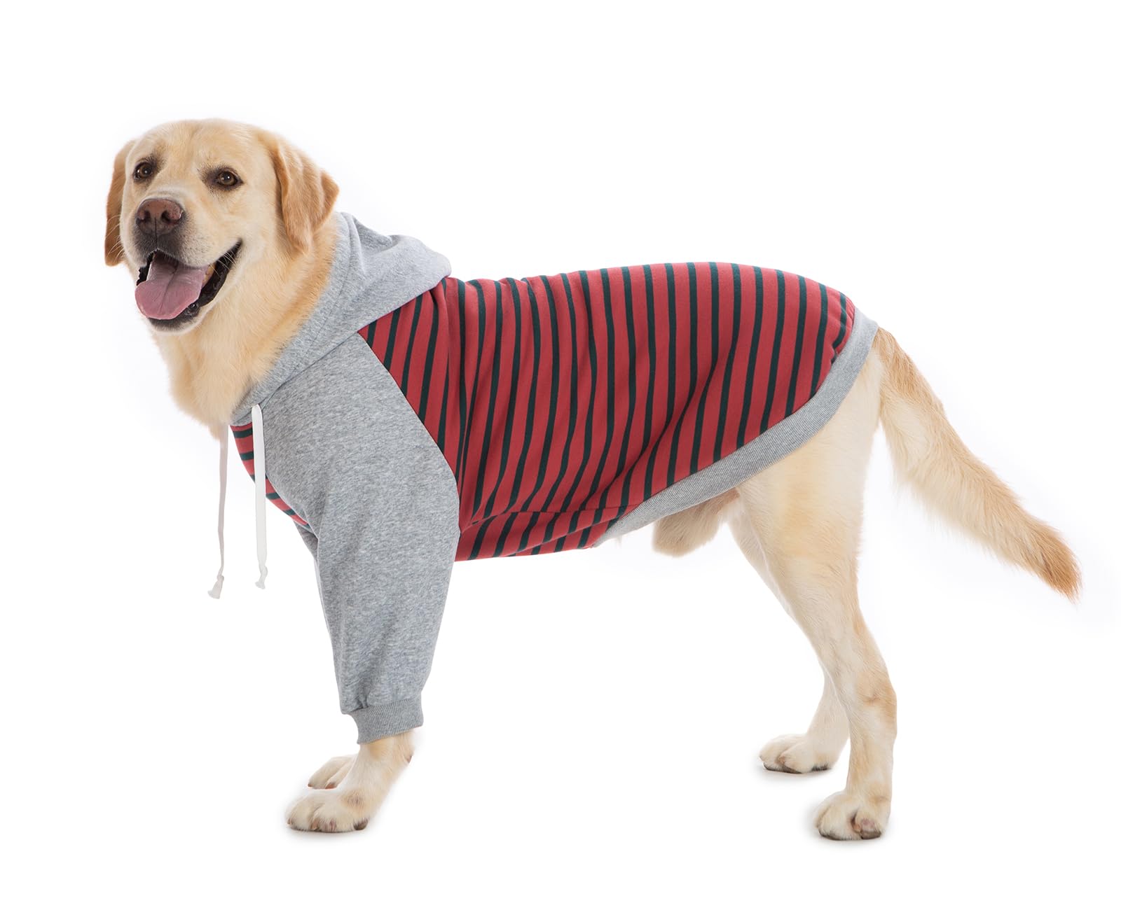 BT Bear Dog Hoodie for Large Dogs Big Dog Hoodies Dog Sweatshirt Dog Jumper Large Warm With a Soft Texture Easy to Wear Sweaters for Big Dogs Labrador German Shepherd,Red 7XL - Image 2