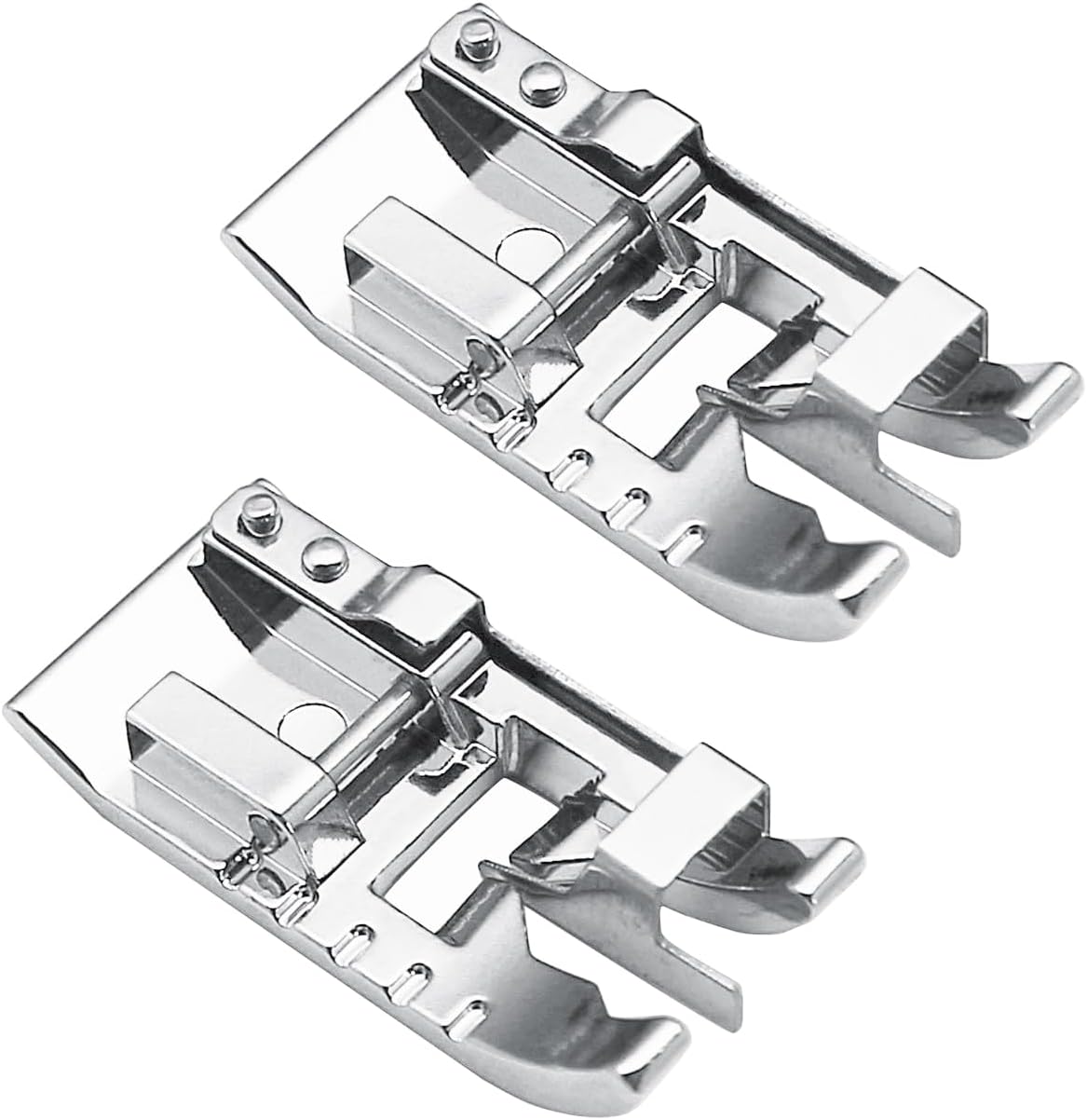 Stitch in Ditch Foot/Edge Joining Foot Sewing Machine Presser Foot - Fits All Low Shank Snap-On Babylock Singer Brother Janome Kenmore White Juki New Home Simplicity Elna etc.