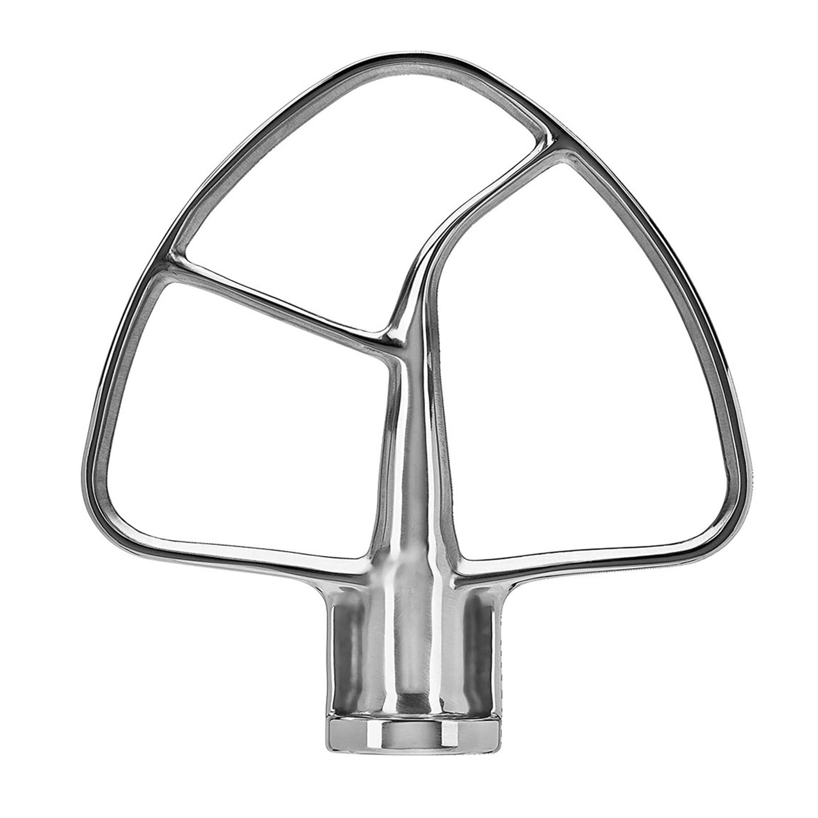 Płaskie łopatki mieszające ze stali nierdzewnej, kompatybilne z KitchenAid 4,5-5 Qt z uchylną głowicą mikser pionowy wielofunkcyjne łopatki mieszające