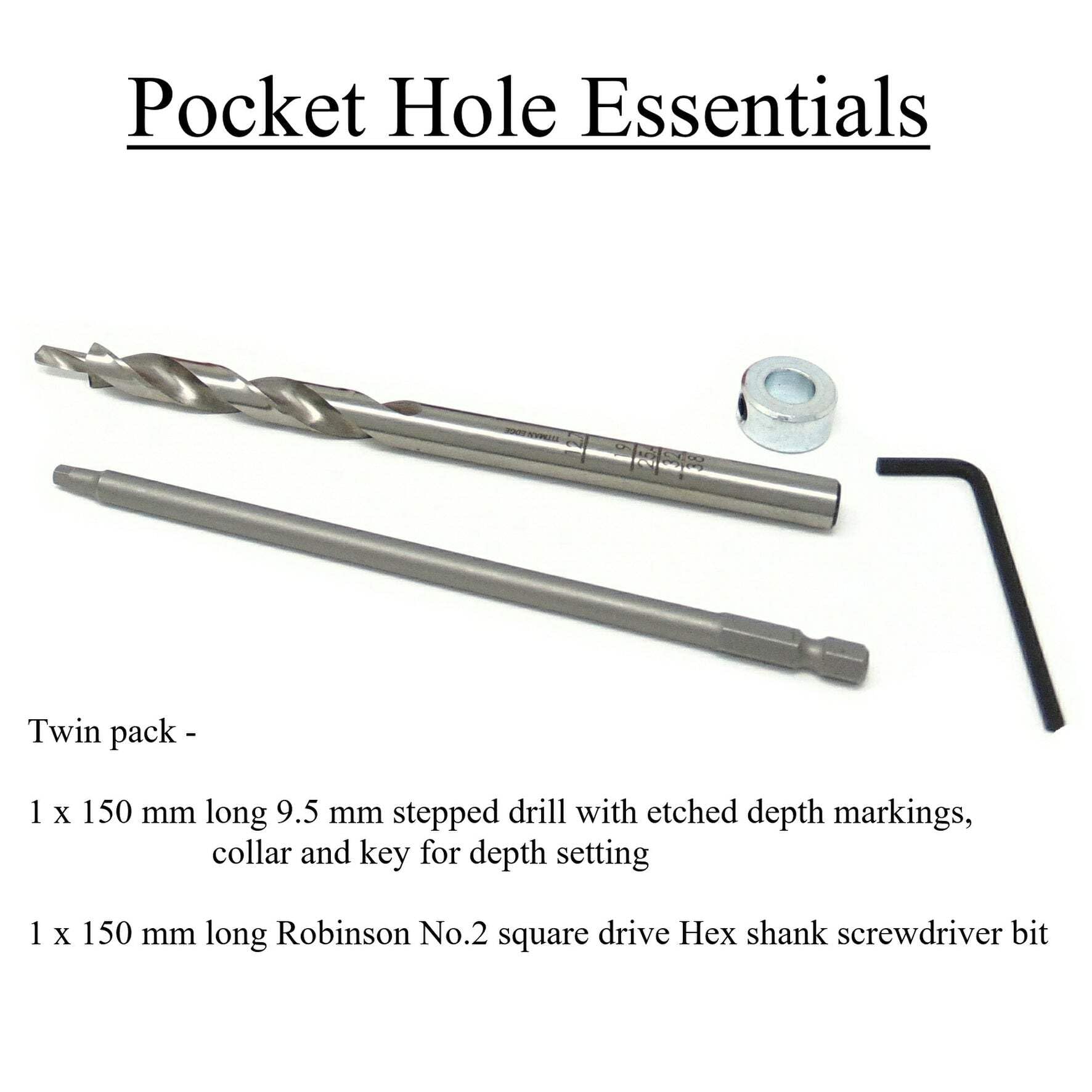 E.P.H. Pocket Hole Screws, No.8 x 38mm, Pack of 500, Coarse Self-Cutting Thread, Square Drive - Image 6