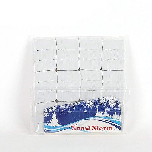 Magic Accessories Snowflake Paper Snowstorms White