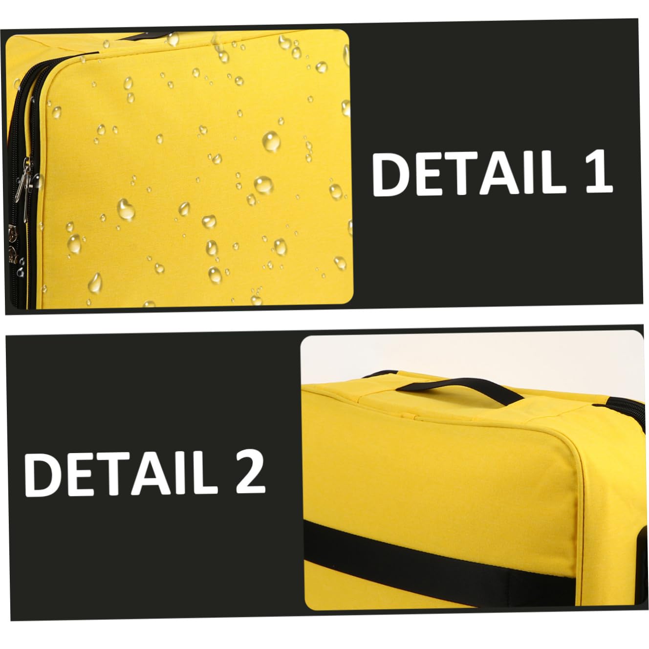 GALPADA 1pezzi Pouch Multifunzionale Con Serratura Per Documenti e Carte Capacità e Pratica Per