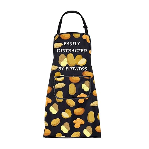 Easily Distracted By Potatoes Apron