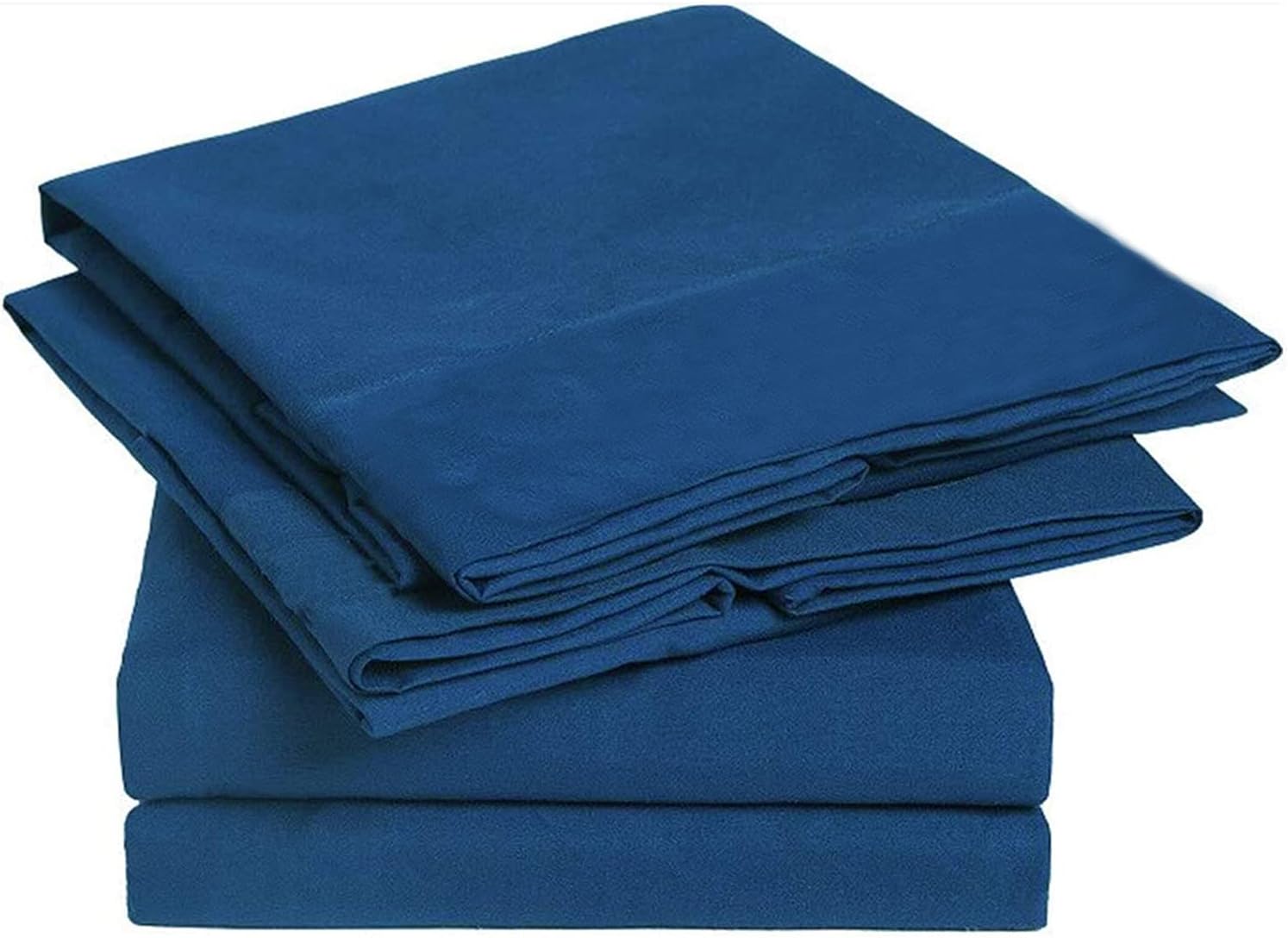 Sheets Queen Size Navy Blue - Extremely Soft Bedding Sets Deep Pockets - 100% Brushed Microfiber 1800 Bed Sheet Set by MELODIE DIRECT