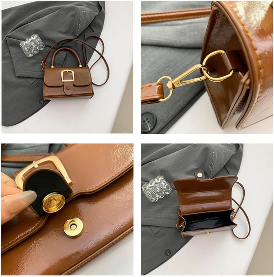 Small Crossbody Bag,Cute Purse for Women trendy,Girls Top Handle Clutch Handbag | Small, Cute, Purse, trendy - Image 4