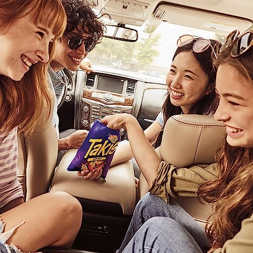 Image of Takis Assorted Rolled Tortilla Chips, 40 pc / 1 oz Variety Pack | 12 Fuego, 12 Blue Heat, 6 Intense Nacho, 5 Chile Limon, 5 Nitro; non-spicy to extremely spicy