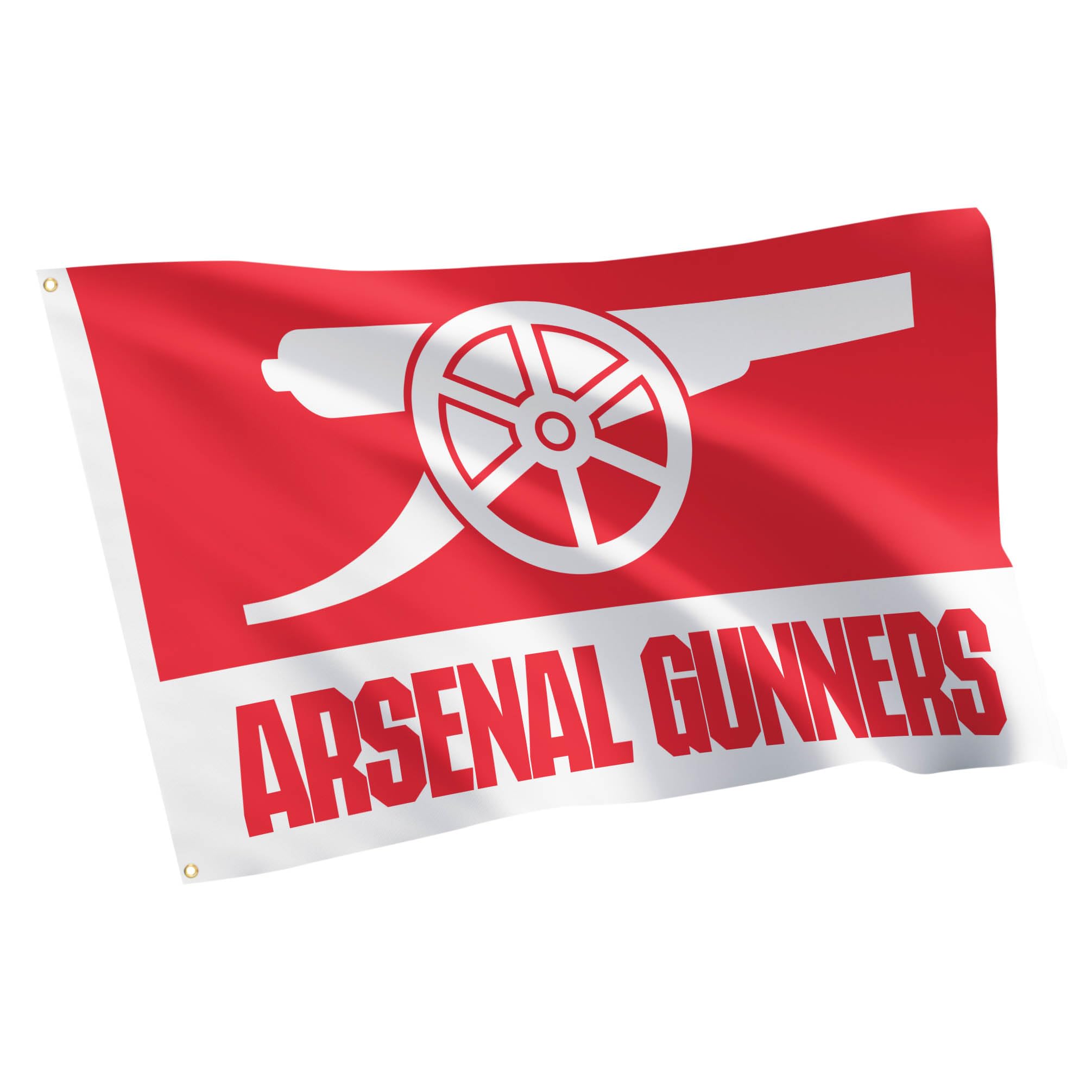 Desert Cactus Arsenal FC 100% Polyester Indoor Outdoor 3x5 feet Banner Gunners Football Soccer (Flag G)