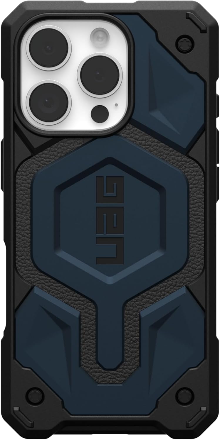 URBAN ARMOR GEAR UAG Designed for iPhone 16 Pro Case 6.3" Monarch Pro - Compatible with MagSafe Charging Rugged Heavy Duty Shockproof Anti-Slip Military Grade Protective Cover, Mallard - Image 4