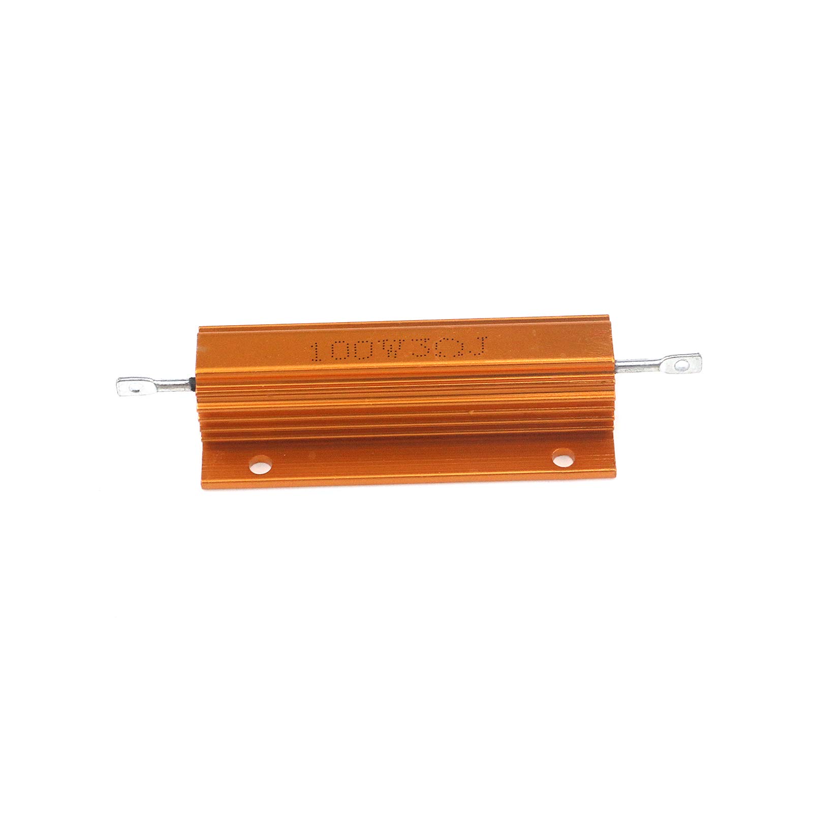 Garneck 3 Sets Drahtwiderstände 100 W – Aluminiumgehäuse, Schraubklemme, Für Leistungselektronik, Wechselrichter Und Audio