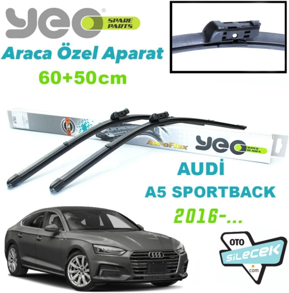 Yeo Audi A5 Sportback Silecek Takımı 2016-..