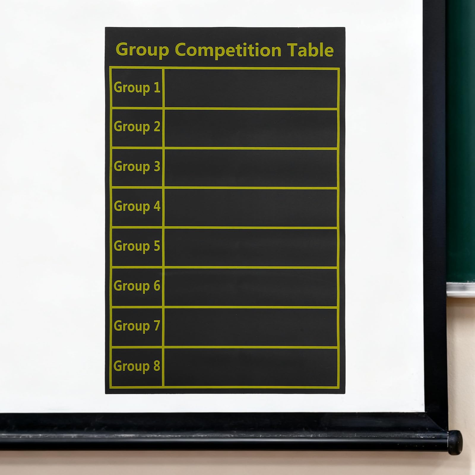 Tabella tascabile per la gestione di piccoli gruppi - Tabella dei lavori in classe Organizzatore di piccoli gruppi e attività per insegnanti di scuola elementare e materiale didattico per la