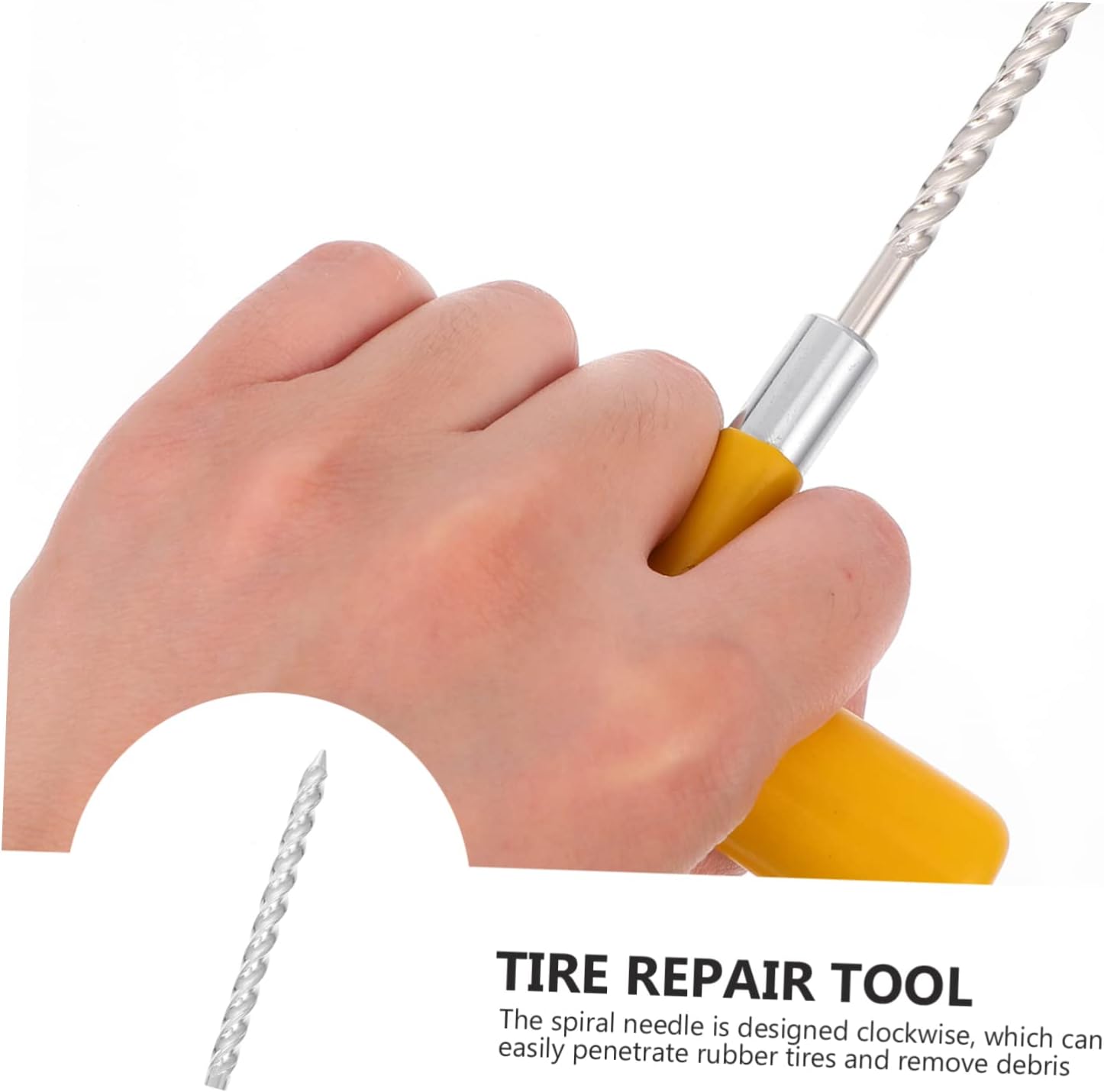 100pcs Tire Repair Kit Auto Tire Repair Tool Kit Motorcycle Compact Carry Box