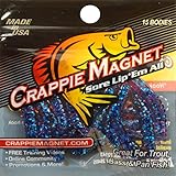 Leland Lures 87231 Crappie Magnet Hard Bait, Blue Finish
