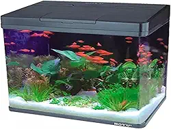 Boyu - Aquário Curvo Ms-520 45L Preto 220v