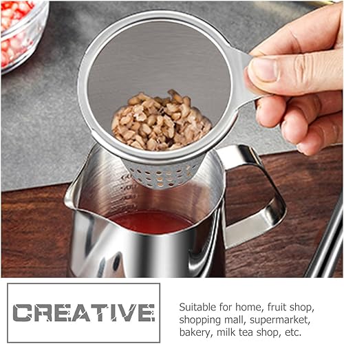 Miniatura 5 de Luxshiny 1 Unidades De Acero Inoxidable Exprimidor De Limón De Acero Inoxidable Exprimidor De Cítricos Exprimidor De Mano Exprimidor De Naranja