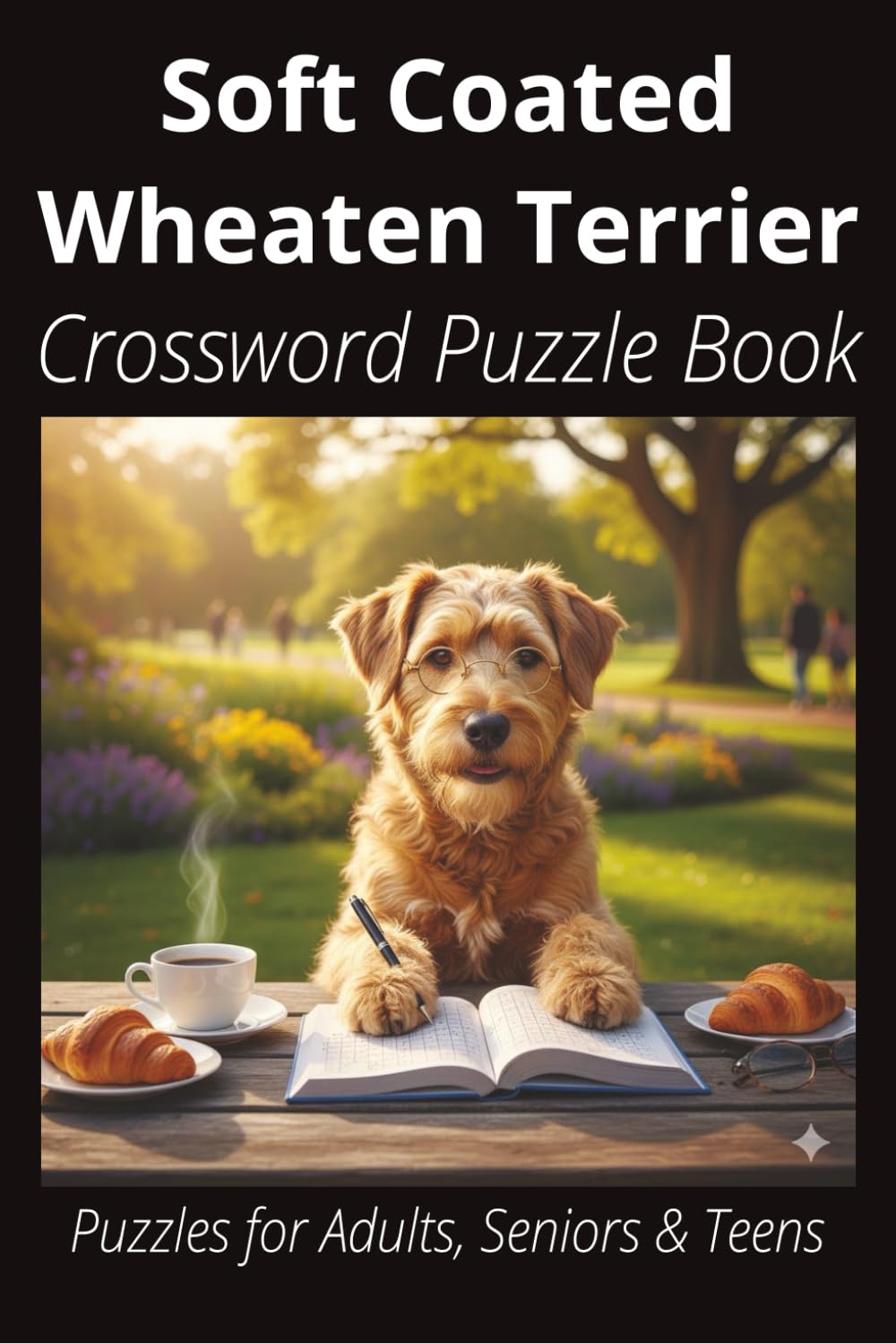 Soft Coated Wheaten Terrier Crossword Puzzle Book: Crossword Puzzles with Easy-to-Read Print About Soft Coated Wheaten Terriers, Loyal Companions, ... for Pet Lovers, Vacations, and Relaxing Momen