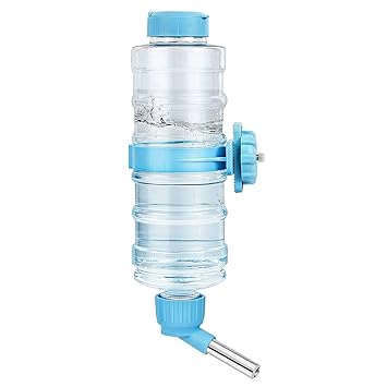 LTSGORY Dog Water Bottle for Crate Cage 34 oz/ 946ml BPA Free Pet Small Animal Auto Water Dispenser Feeding Leakproof Bottle for Dogs and Cats