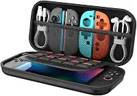 Case Capa Estojo Protetor Compatível Switch OLED e Switch – Bolsa Rígida para Console, Jogos e Acessórios
