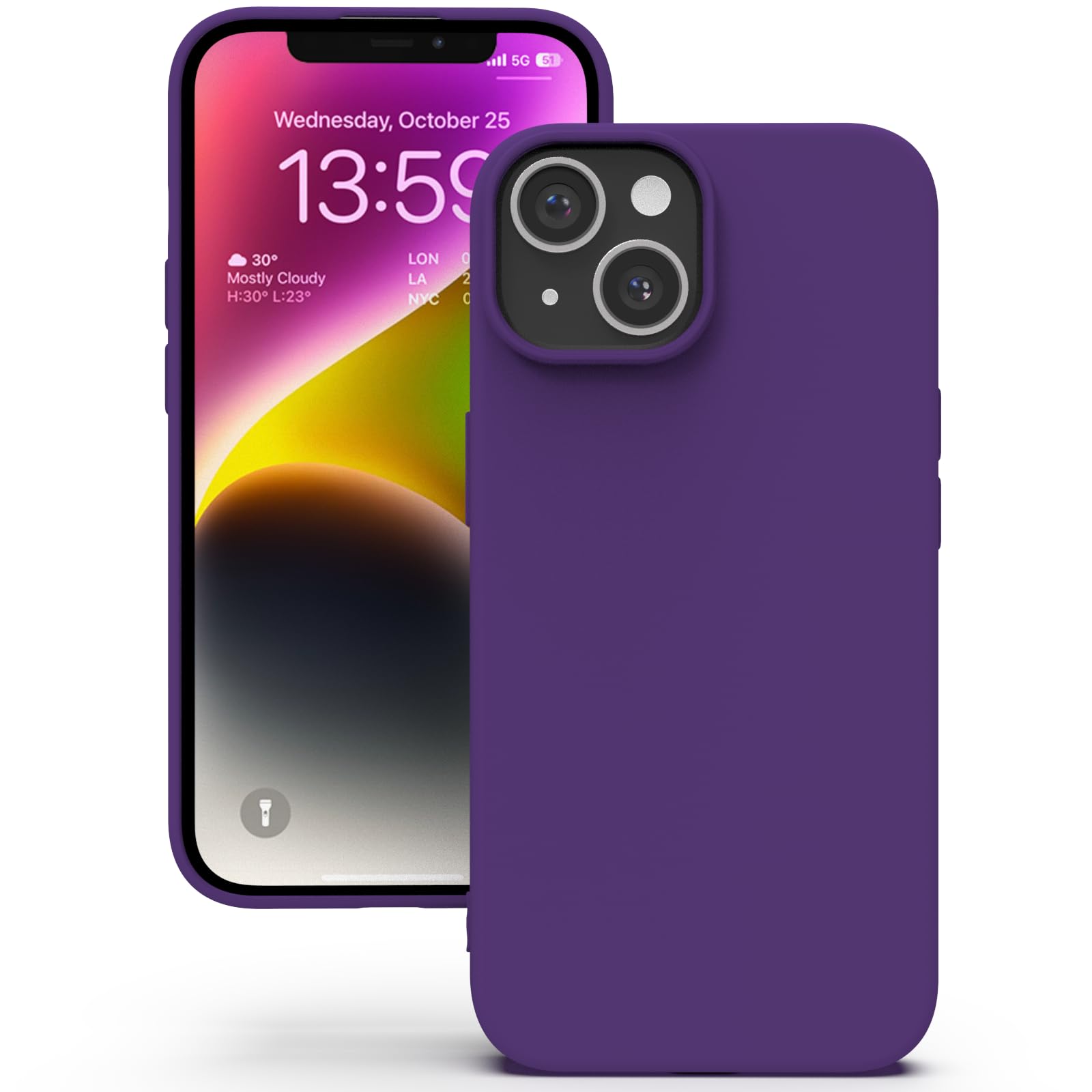 YATWIN Silicone Case for iPhone XR, Soft-Touch, Shockproof, DustProof, Antiskid Full Body Armour Phone Cover for Apple iPhone XR - Dark Green — view 83