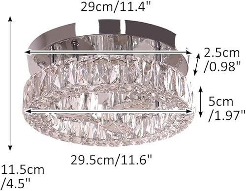Miniatura 2 de Finktonglan Lámpara de araña de globo negro, lámpara de araña de 5 luces, montaje empotrado con cadena ajustable, lámpara colgante de esfera