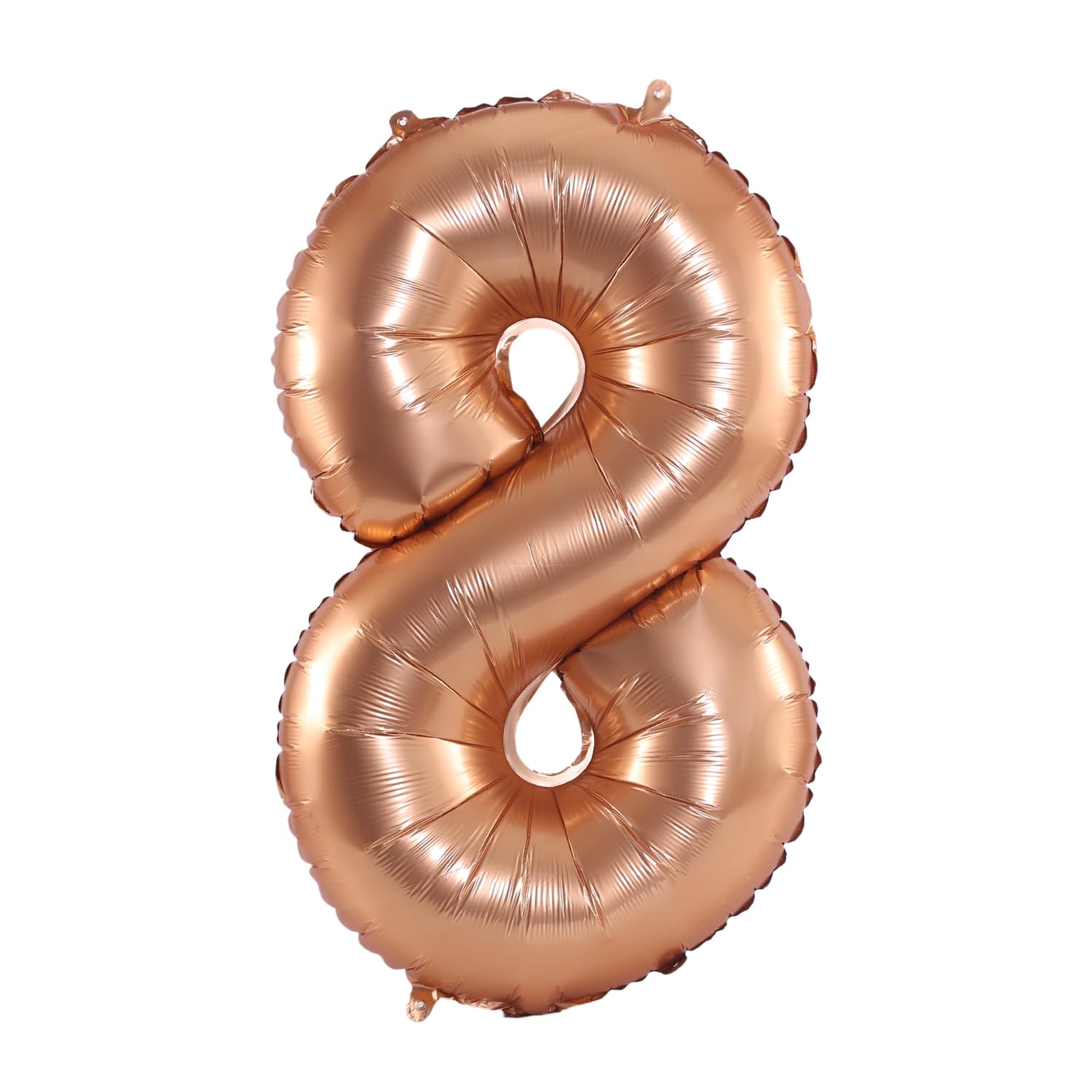 YPSelected 32 Inch Large Foil Helium Number Balloon Birthday Wedding Party 0-9 (Orange, 8)