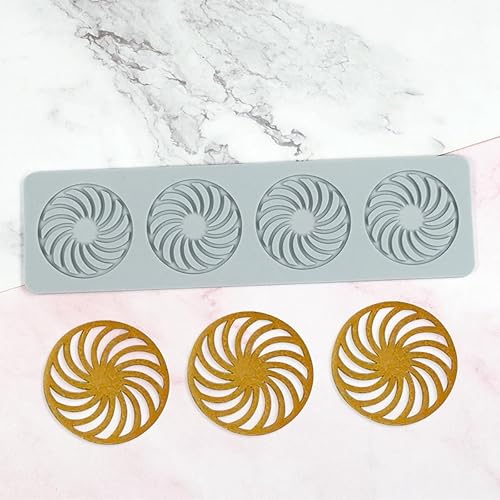 Miniatura 6 de Molde de encaje de silicona Love para tartas, tapete de impresión de fondant, tapete de encaje con patrón de corazón para decoración de tartas, día