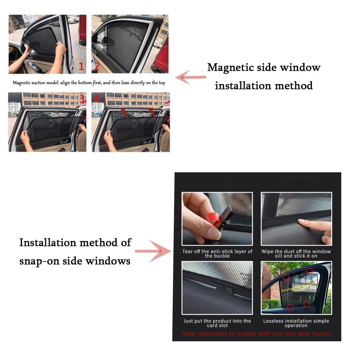 Tendine Parasole Auto Bambini per Chevrolet Sail Hatchback 2005-2013, Magnetico Finestra Laterale Anteriore Posteriore Tenda Parasole Anti-UV Visiera Finestrino Auto,5pcs whol
