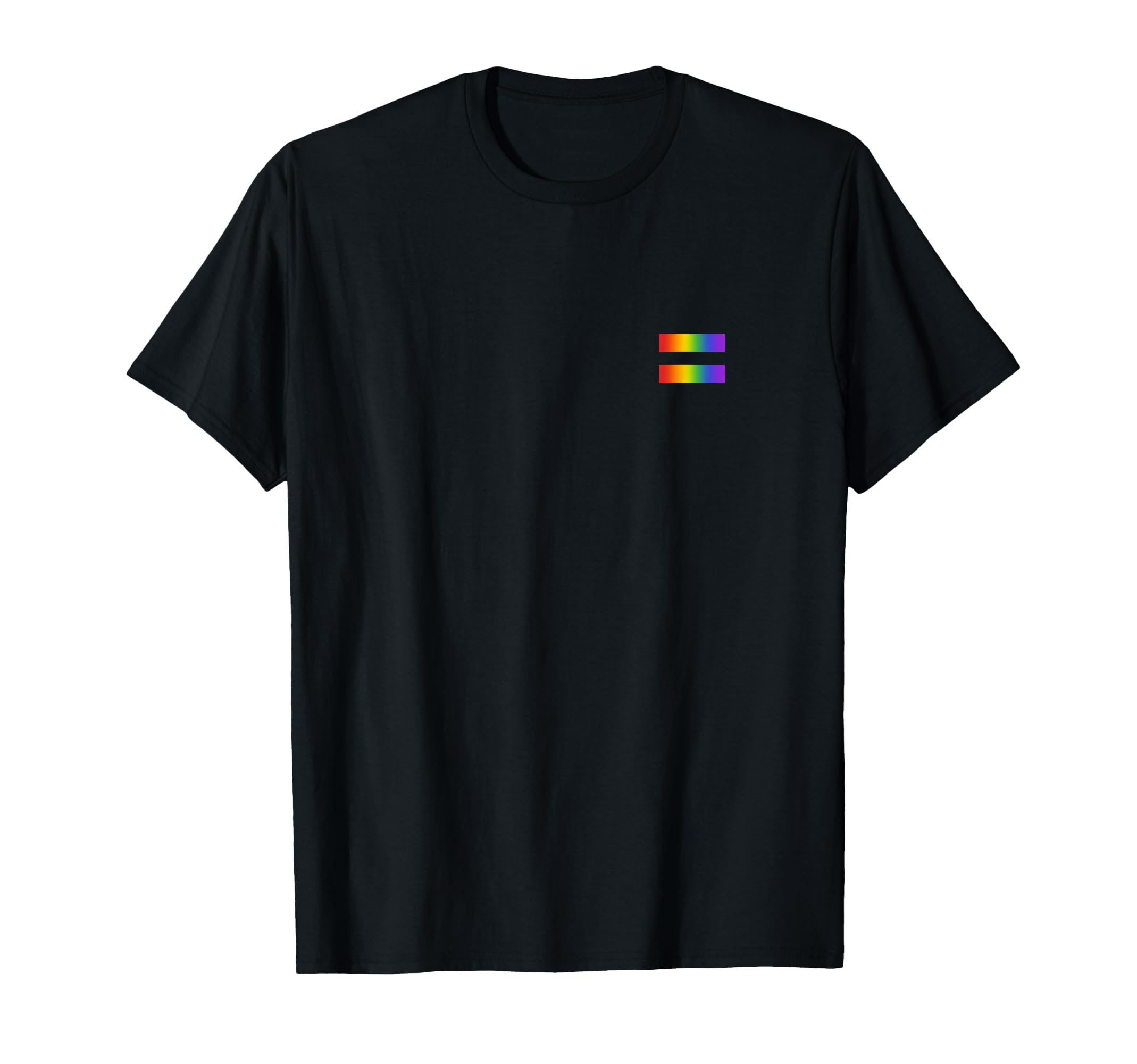 Rainbow Equality Symbol Subtle Pride Stuff LGBT Gay Rights T-Shirt