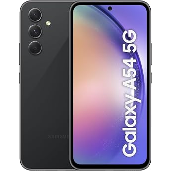 Samsung Galaxy A54 5G, Android smartphone, 6.4 Inch Dynamic AMOLED display, 5,000 mAh Battery, 128 GB / 8 GB RAM Mobile Phone i