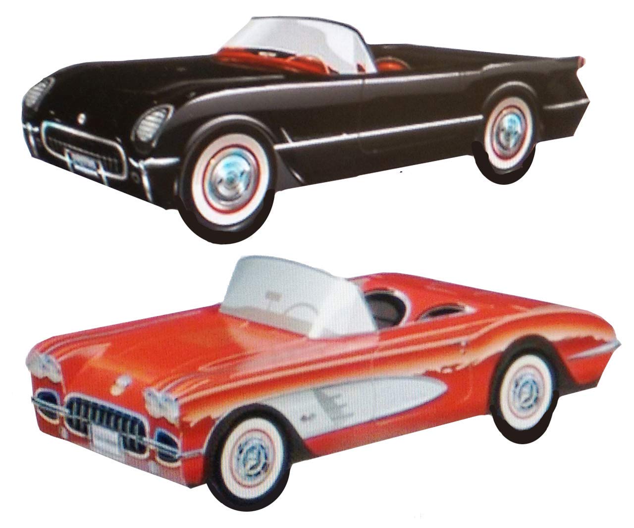 飾り台ミニチュアカーThe Classic Cars of the 50's Classic Cars of the Fifties Franklin Mint 50's Model Display