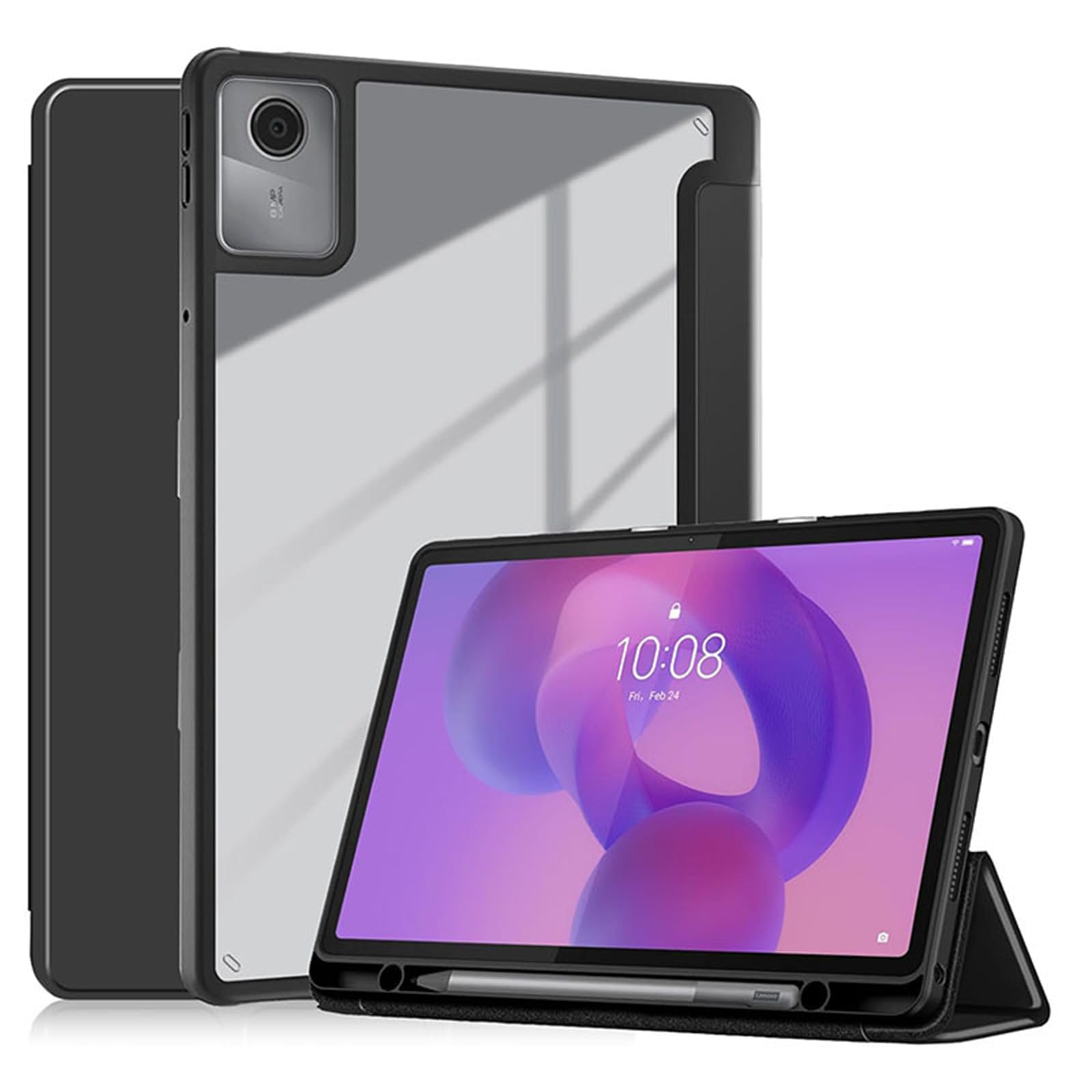 Amazon.co.jp: Doo 対応 Lenovo Idea Tab (ZAFR0046JP) 用 ケース 裏