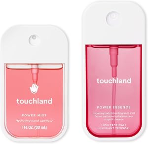 Touchland Juicy Escape Body Mist + Hand Sanitizer Spray Set