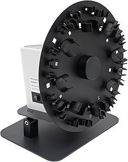 Digital Lab Rotary Rotating Mixer, Tube Mixer Shaker for 1.5/2/5/10/15/50ml Adjustable Speed 20-80RPM Knob Control