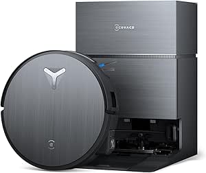 ECOVACS DEEBOT X11 Pro OMNI Robot Vacuum Cleaner with Cleaning Station, Suction 19500Pa, OZMO Roller 2.0, TruEdge 3.0, Maximum Rise of 4 cm, ZeroTangle 3.0, PowerBoost Technology asin的图片