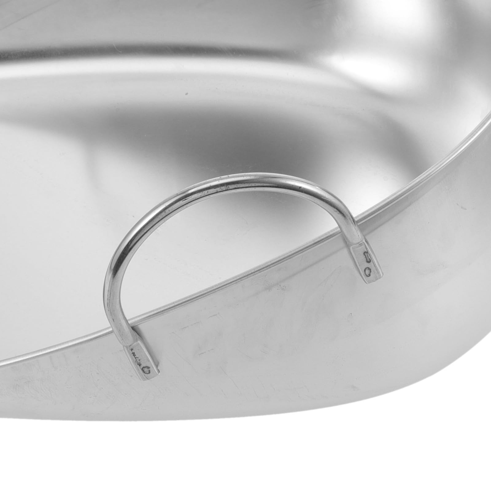 Lurrose Pala in Acciaio Inox per Raccolta Granaglie, Paletta Multiuso Portatile Manico, Accessorio per Pulizia Giardino e Uso Agricolo, Facile da Pulire e Resistente