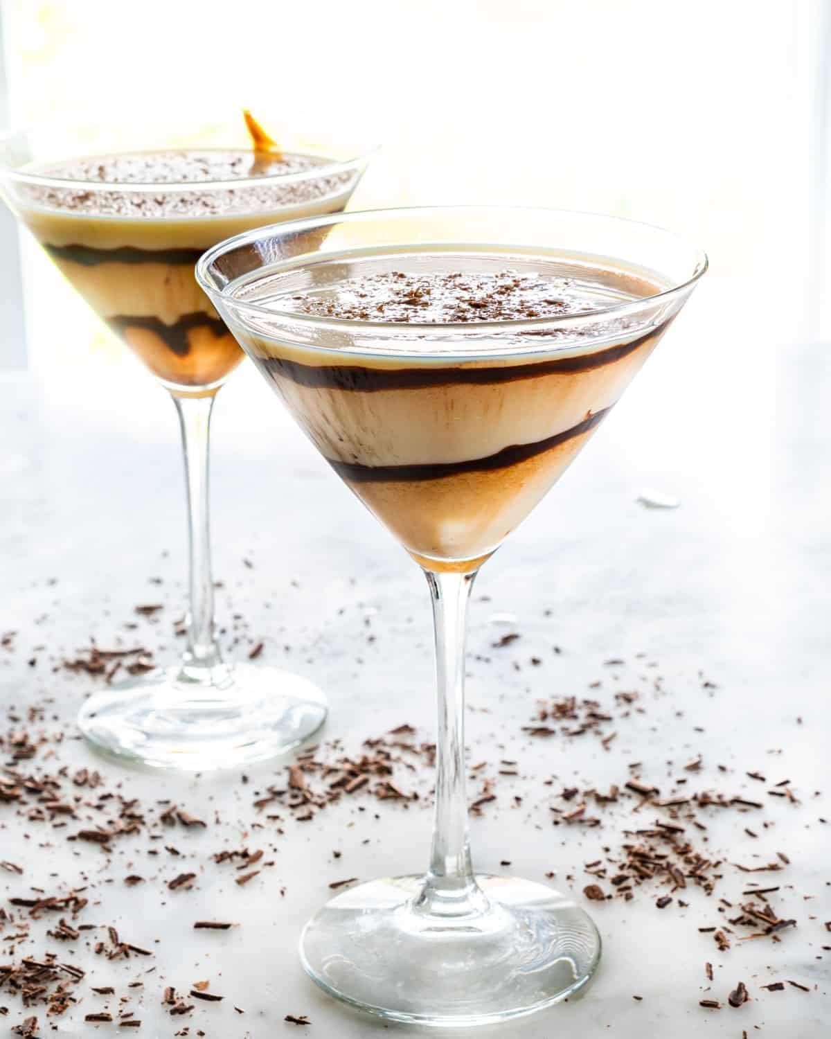 Premium Hand Blown Martini Glasses - Set of 6 -6