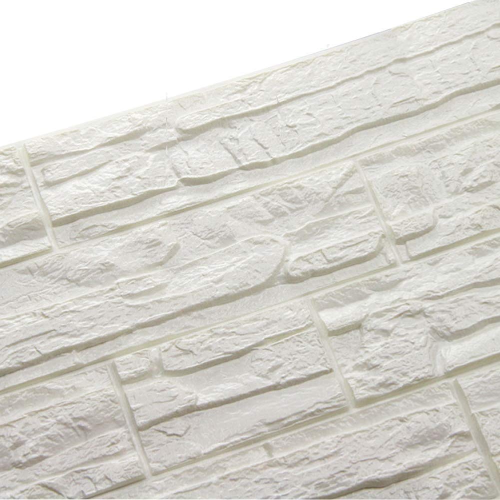 Papel pintado ladrillo 3D para decoracion de paredes de sala de estar y fondo de television