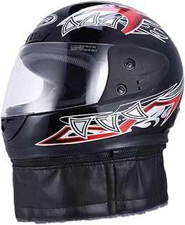 Wakauto Capacetes Integrais Gorro Capacetes Para Motocicletas Scooter Capacetes Rosto Cheio Preto Capacete Da Motocicleta Capacete Da Motocicleta Capacetes Da Motocicleta Bateria Carro